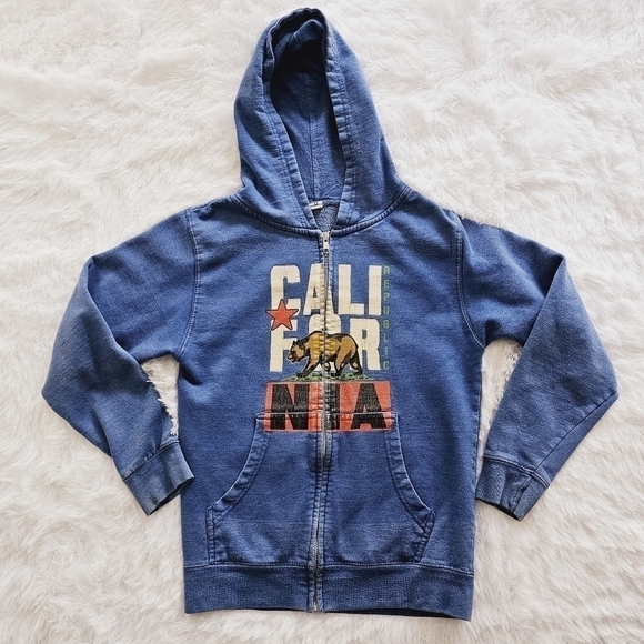 REPUBLIC of California full zip hoodie size medium - Picture 1 of 9
